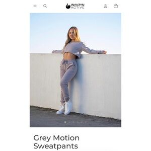 Werk (now Wavryn active) Gray Joggers